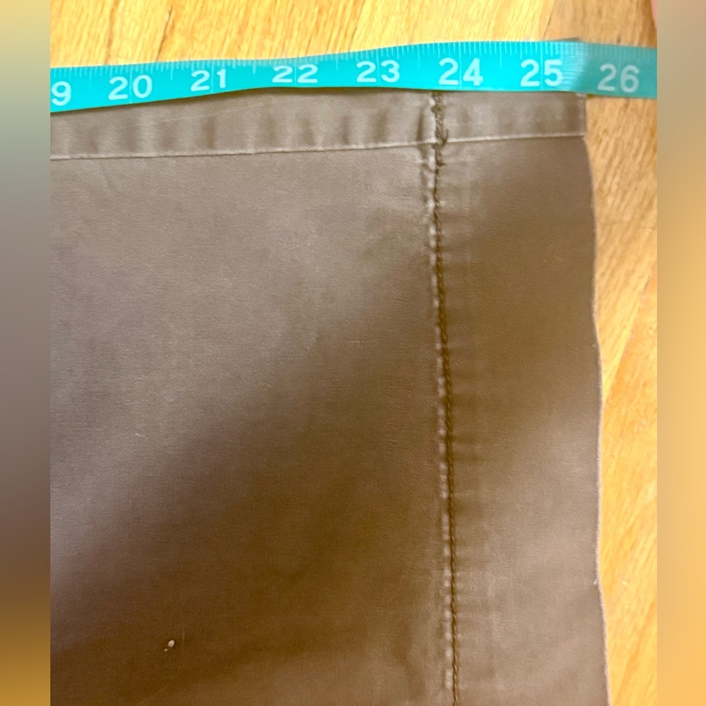 Dockers Casual Brown “Banish The Blah & Bring On The Wow”Pant Women’s Size 8P - Picture 6 of 7